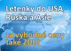 Online vyhledání letenky